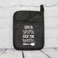 Life Is Short Lick The Spoon Pot Holder