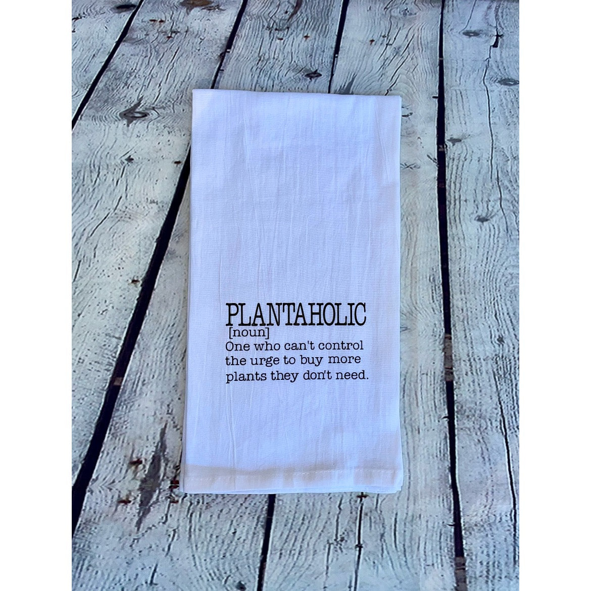 Plantaholic Tea Towel