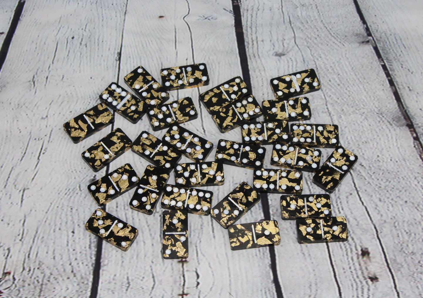 Black & Gold Dominoes