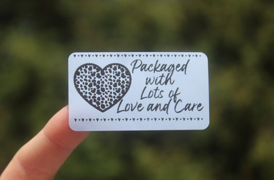 Packaged With Lots Of Love & Care