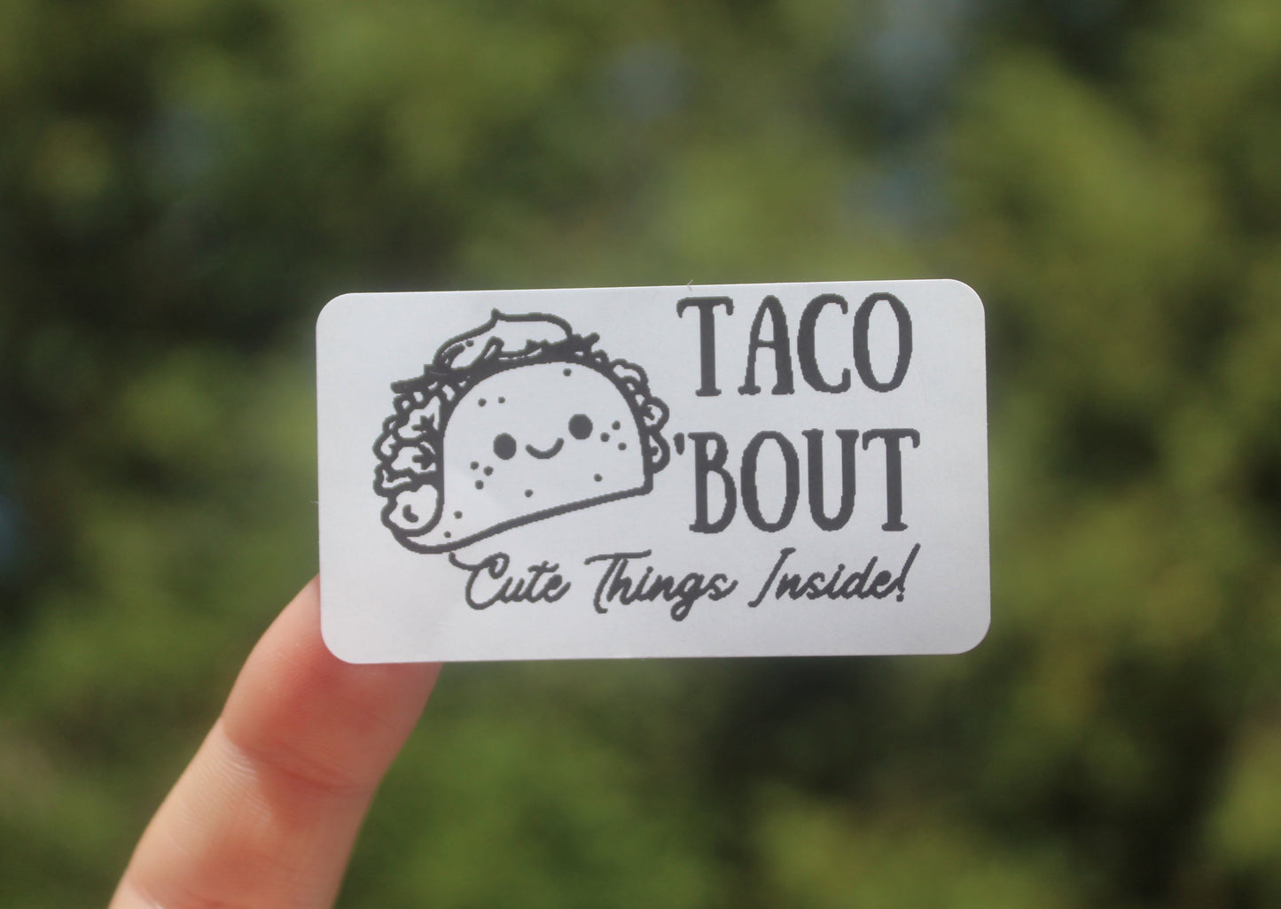 Taco Bout Cute Things Inside