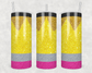 Glitter Pencil Tumbler