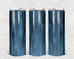 Light Blue Woodgrain Tumbler